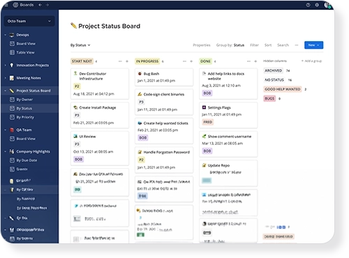 프로젝트 작업 관리